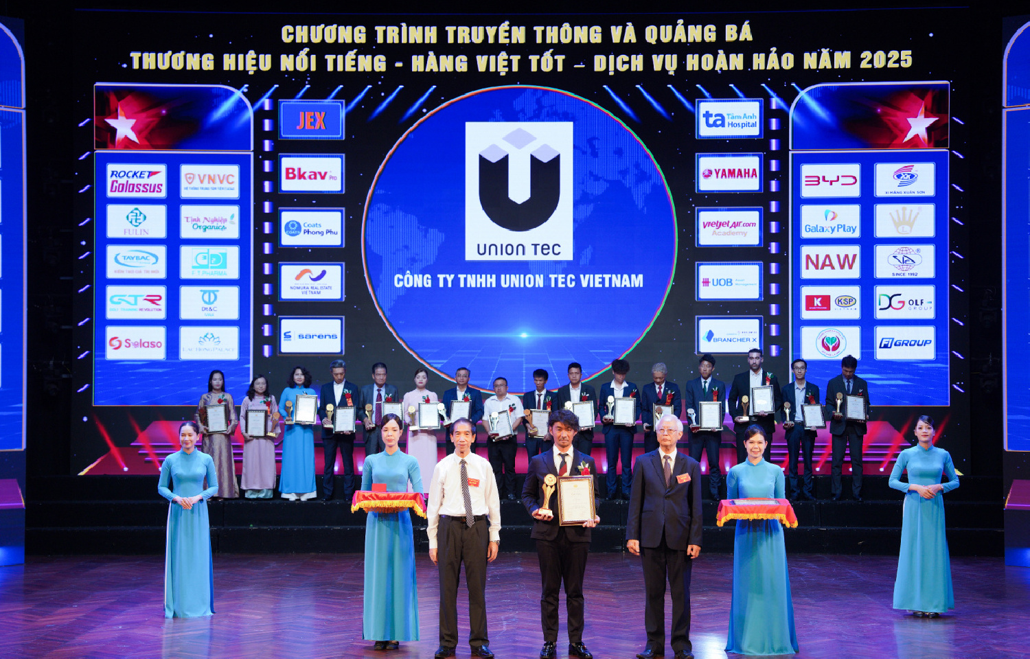 《プレスリリース》ユニオンテック、ベトナムFDI優秀企業「TOP20ブランド」に選出