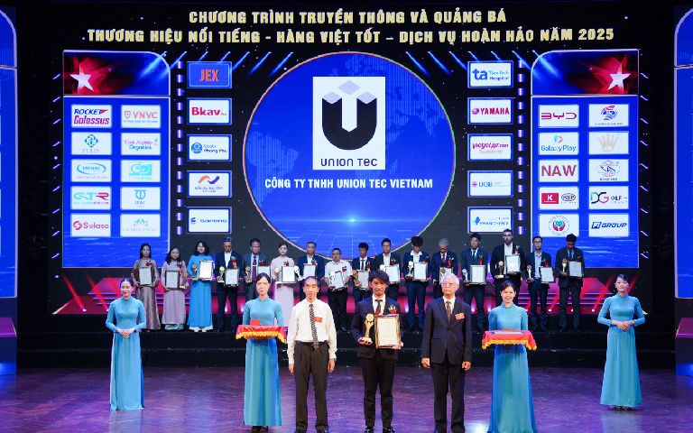 《プレスリリース》ユニオンテック、ベトナムFDI優秀企業「TOP20ブランド」に選出